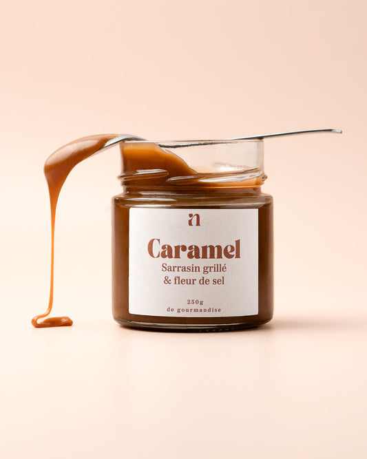 Caramel sarrasin grillé & fleur de sel
