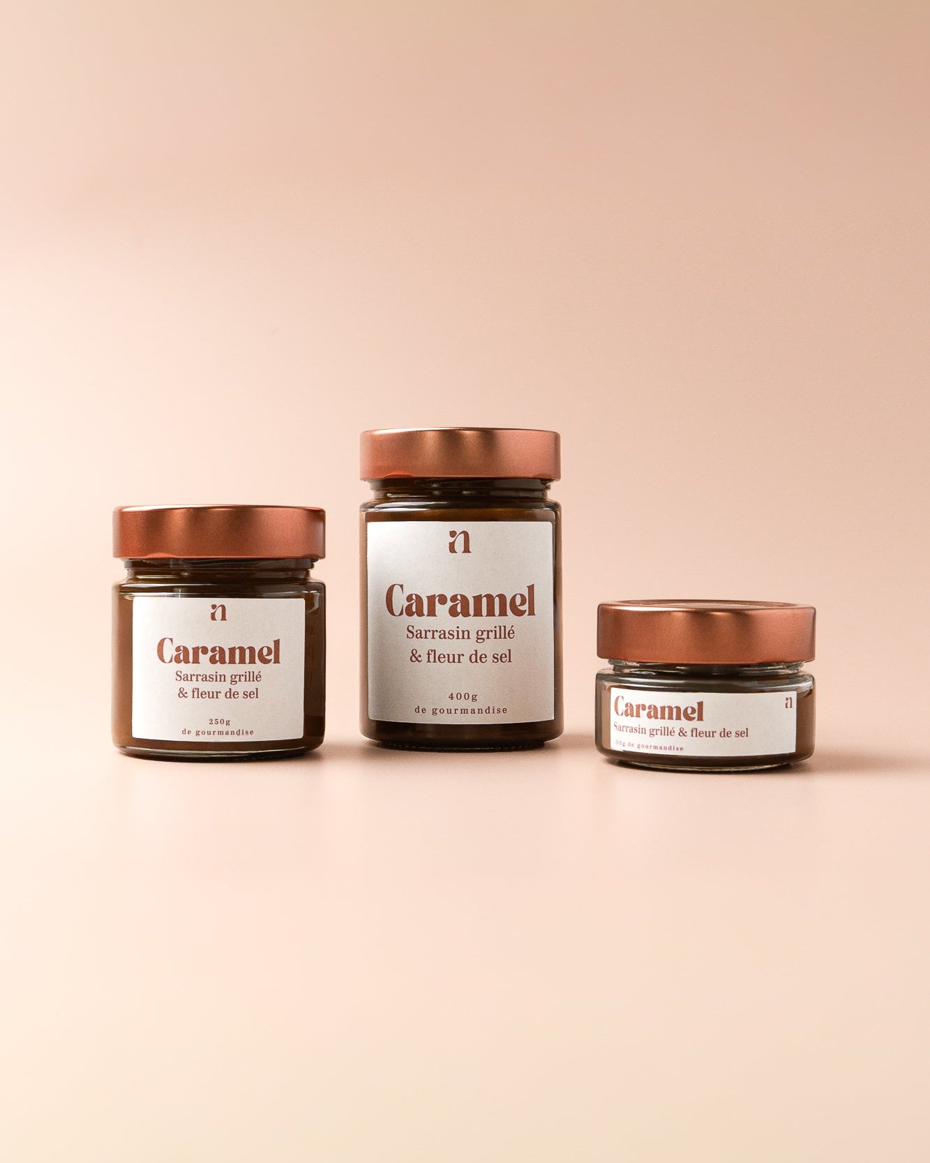 Caramel sarrasin grillé & fleur de sel