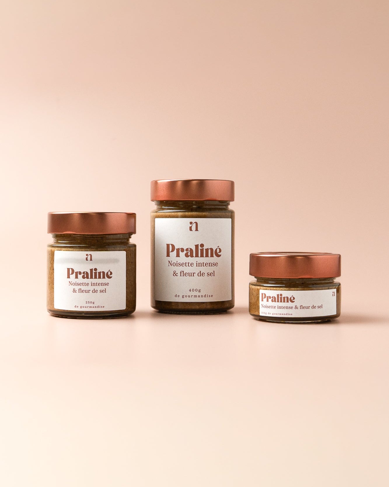 Praliné noisette intense & fleur de sel