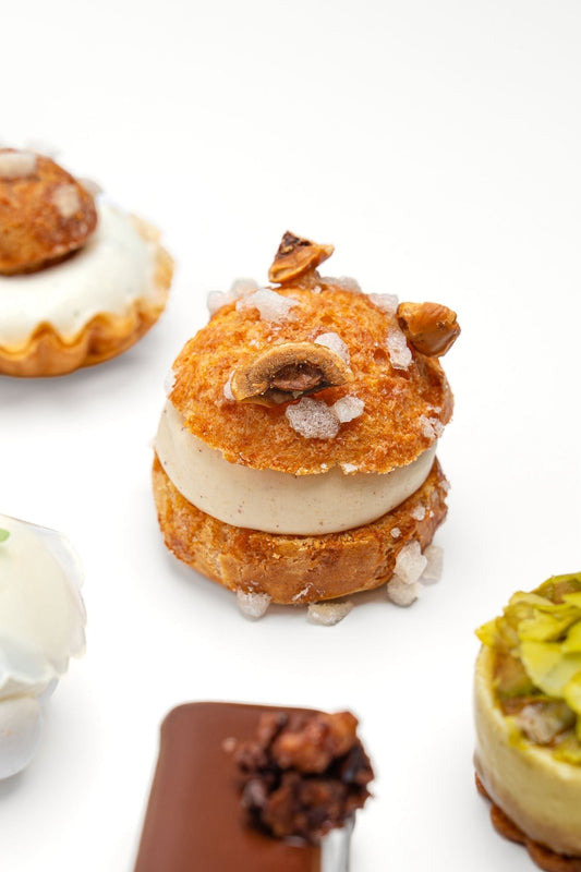 Choux Paris-Brest au praliné noisette intense
