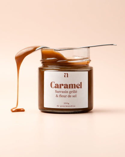 Caramel sarrasin grillé & fleur de sel