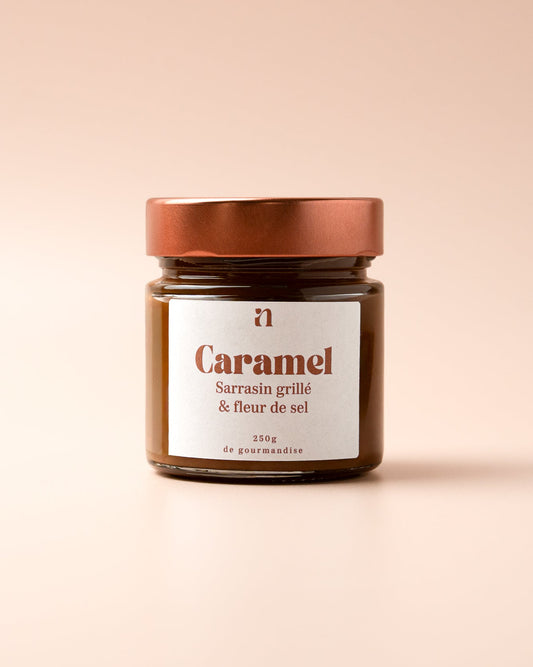 Caramel sarrasin grillé & fleur de sel