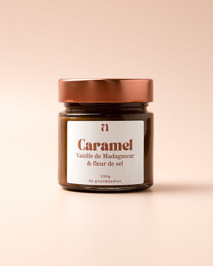 Caramel vanille de Madagascar & fleur de sel