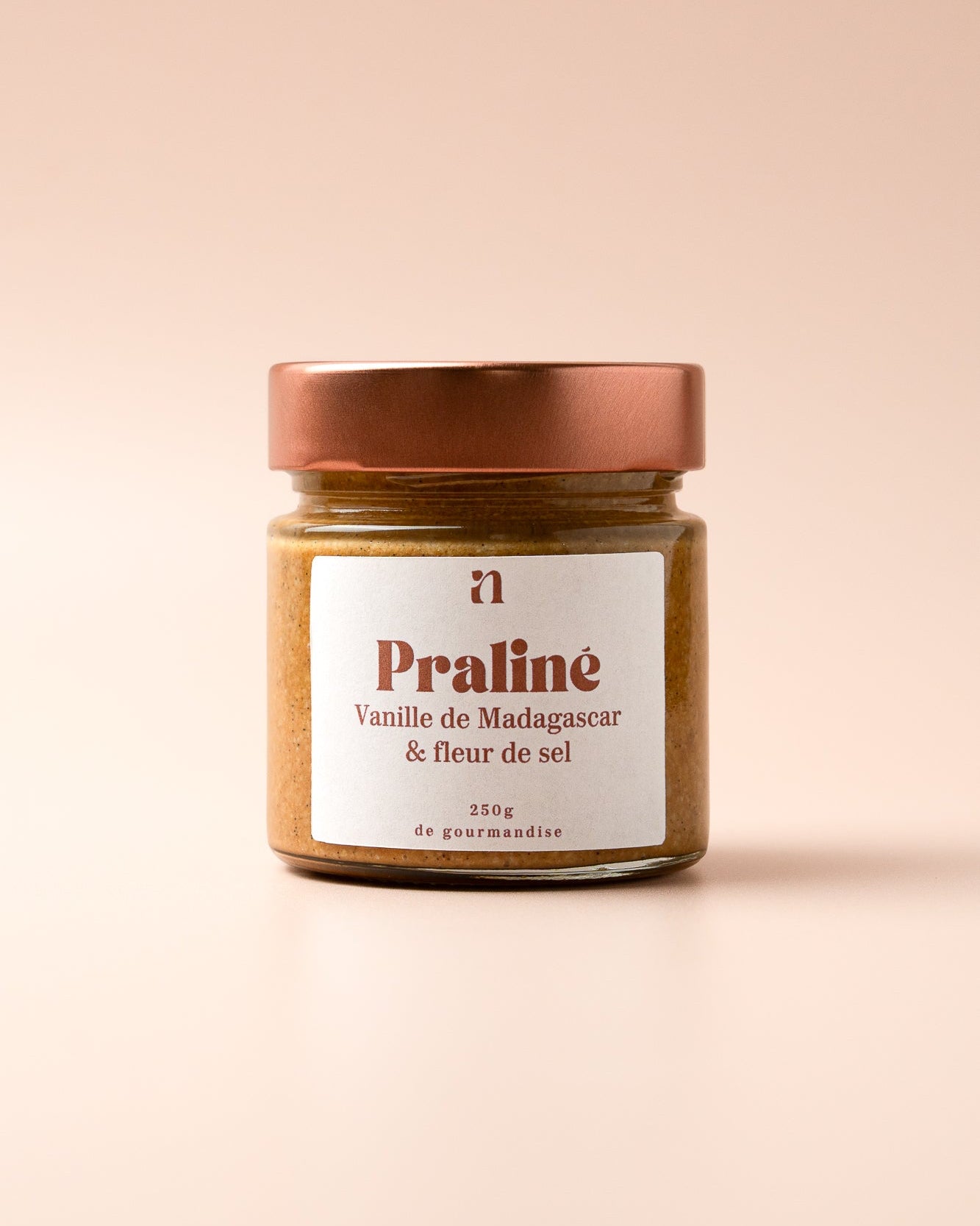Praliné vanille de Madagascar, amande & fleur de sel