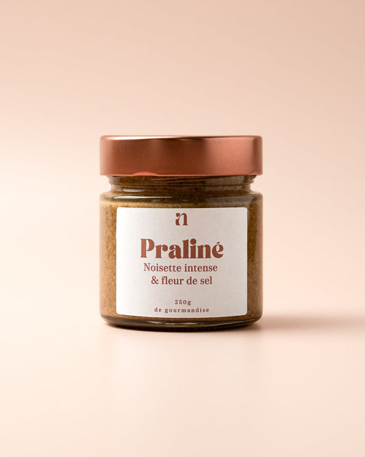 Praliné noisette intense & fleur de sel