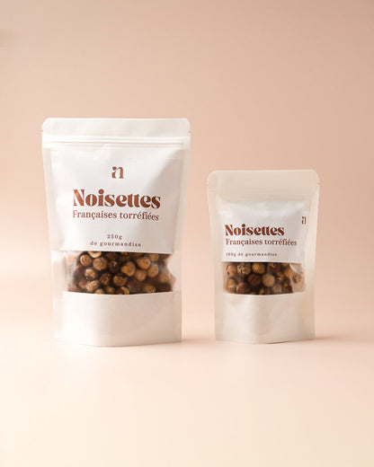 Noisettes françaises grillées