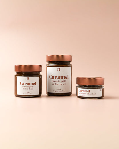 Caramel sarrasin grillé & fleur de sel