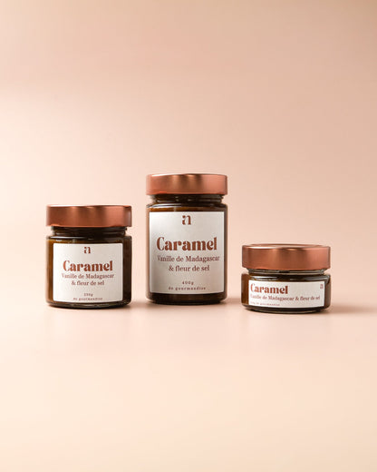Caramel vanille de Madagascar & fleur de sel