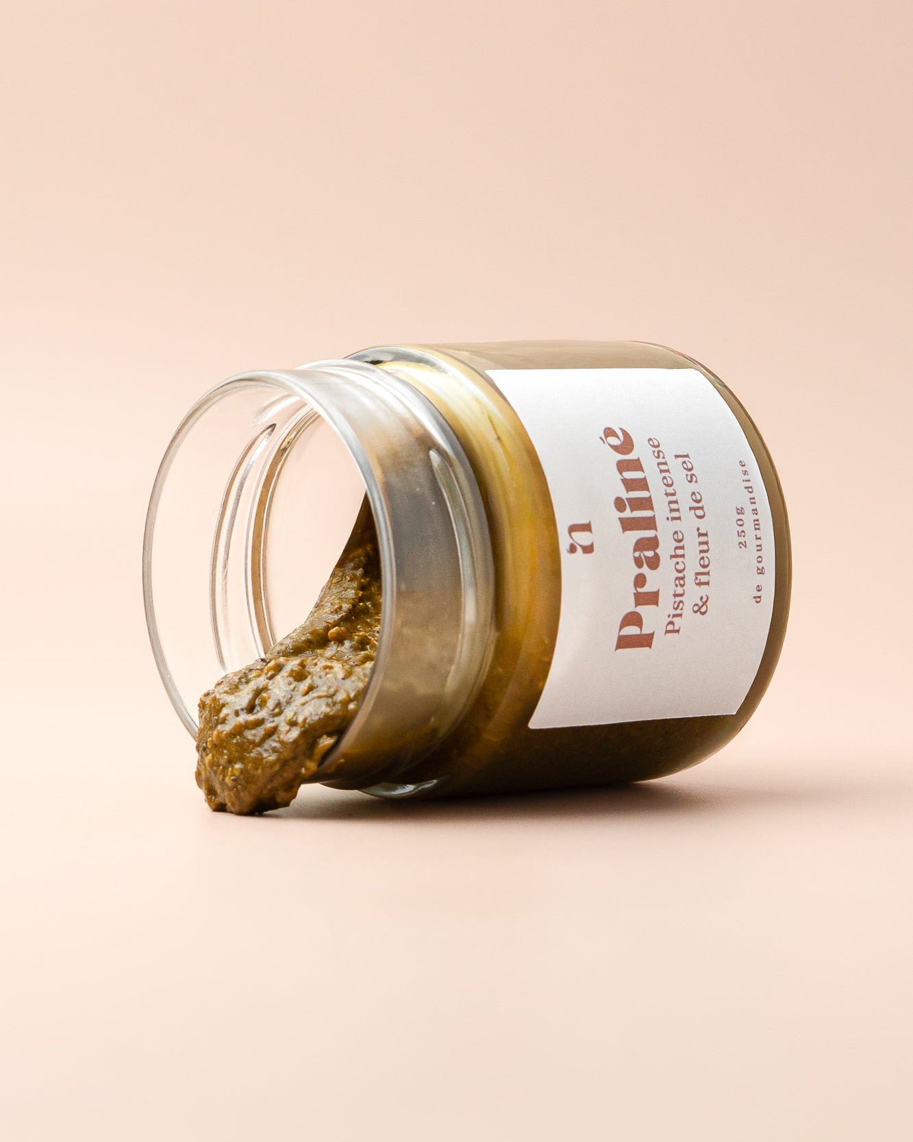 Praliné pistache intense & fleur de sel