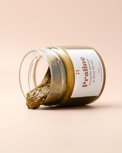 Praliné pistache intense & fleur de sel